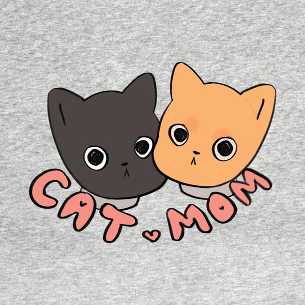 Full Time Cat Mom - by Cute